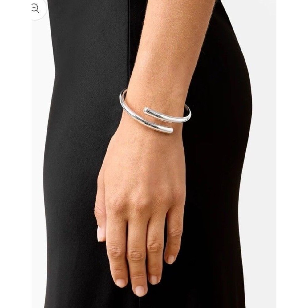 Lie Studio Olga Bracelet 925 Sterling Silver-Plated Brass NWT